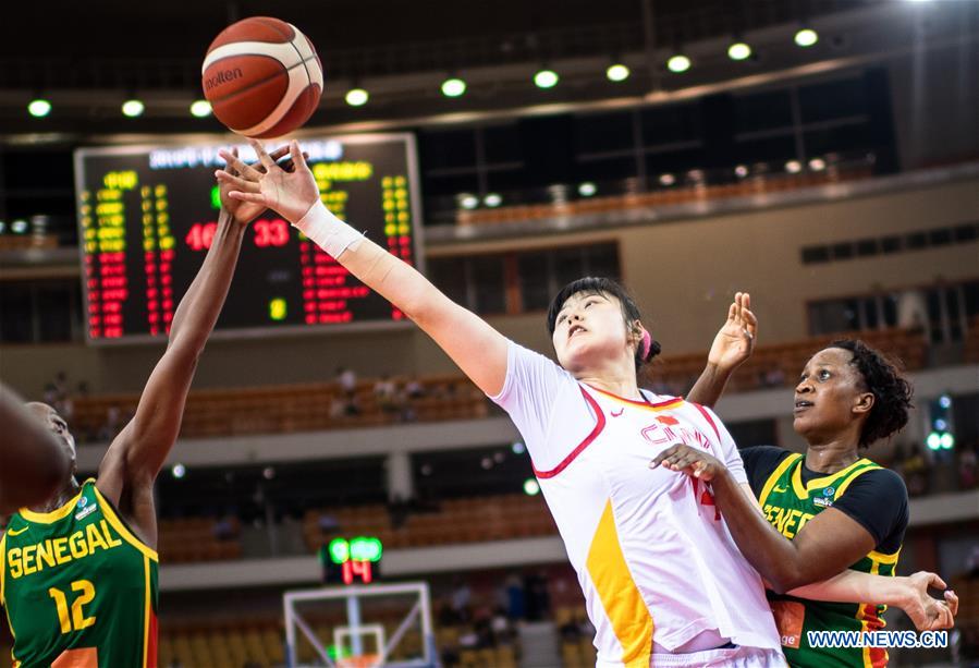 (SP)CHINA-WUHAN-INTERNATIONAL WOMEN'S BASKETBALL CHANLLENGE-CHINA VS SENEGAL (CN)