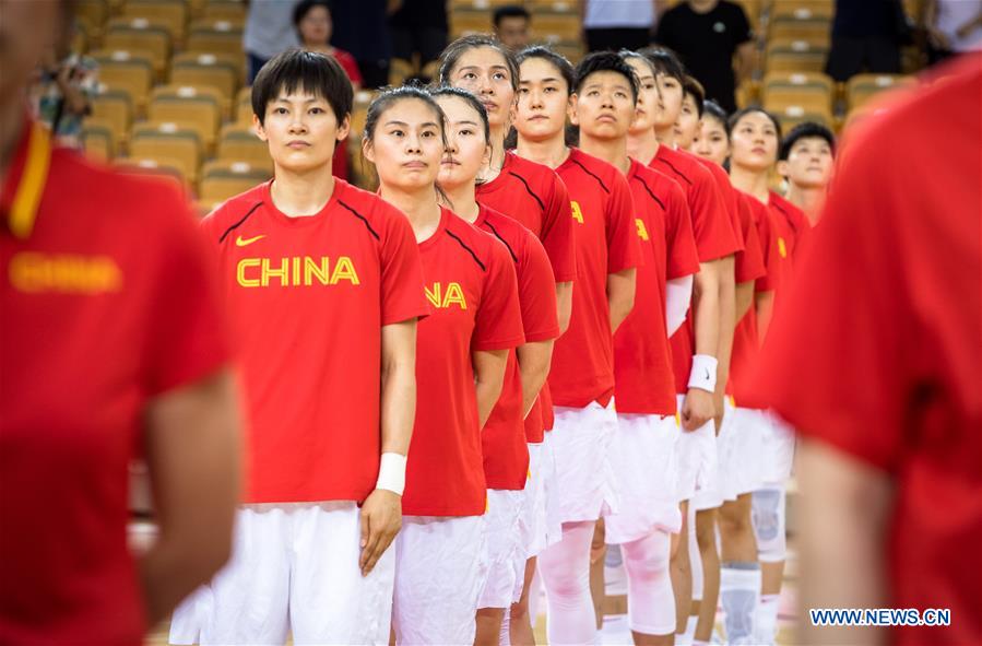 (SP)CHINA-WUHAN-INTERNATIONAL WOMEN'S BASKETBALL CHANLLENGE-CHINA VS SENEGAL (CN)