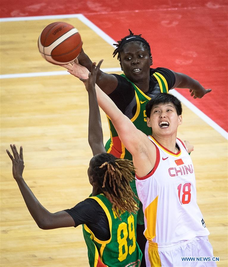 (SP)CHINA-WUHAN-INTERNATIONAL WOMEN'S BASKETBALL CHANLLENGE-CHINA VS SENEGAL (CN)