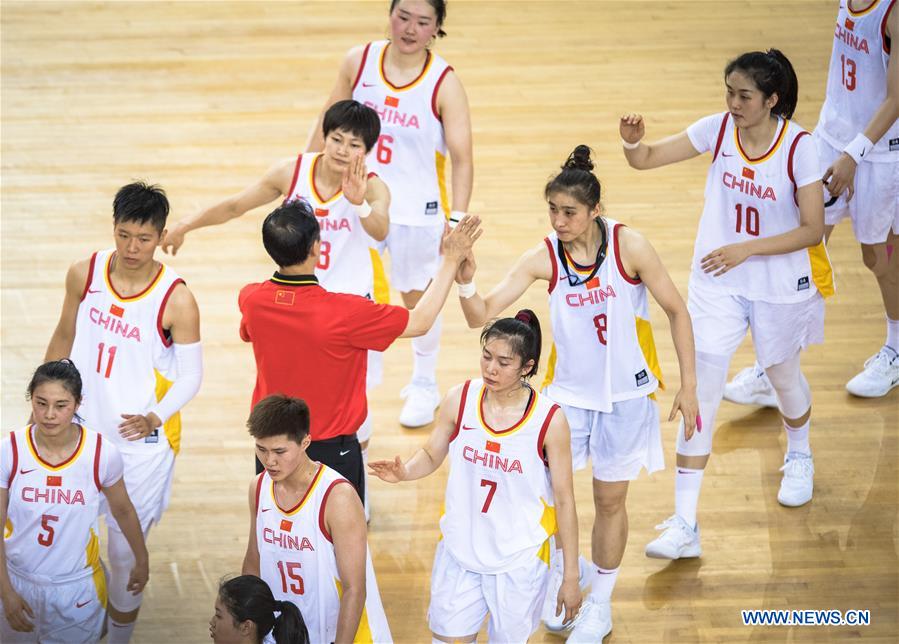 (SP)CHINA-WUHAN-INTERNATIONAL WOMEN'S BASKETBALL CHANLLENGE-CHINA VS SENEGAL (CN)
