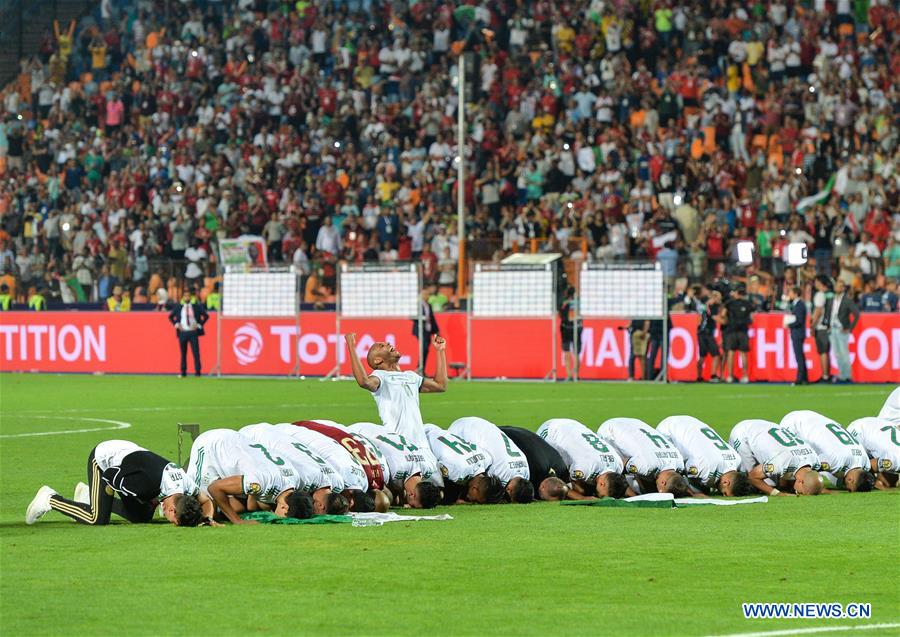 (SP)EGYPT-CAIRO-SOCCER-AFRICA CUP OF NATIONS-FINAL-SENEGAL VS ALGERIA