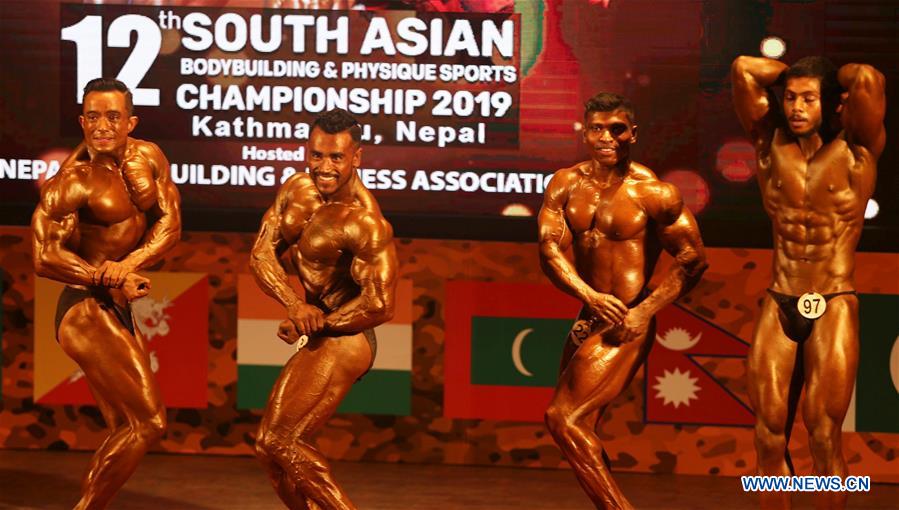 (SP)NEPAL-KATHMANDU-12TH SOUTH ASIAN BODYBUILDING CHAMPIONSHIP 2019