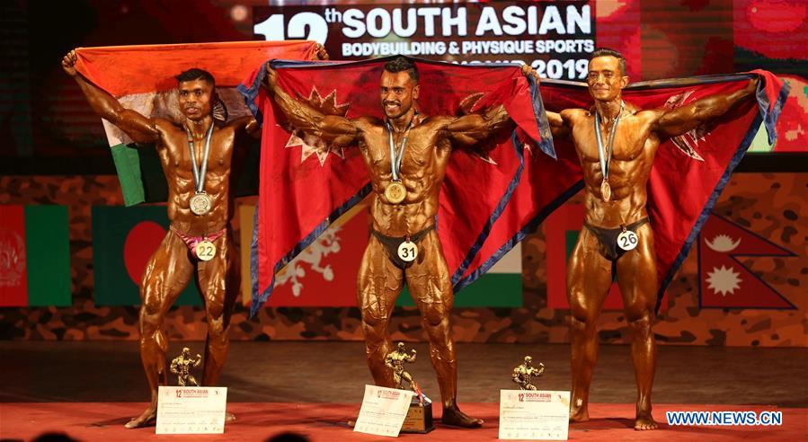 (SP)NEPAL-KATHMANDU-12TH SOUTH ASIAN BODYBUILDING CHAMPIONSHIP 2019