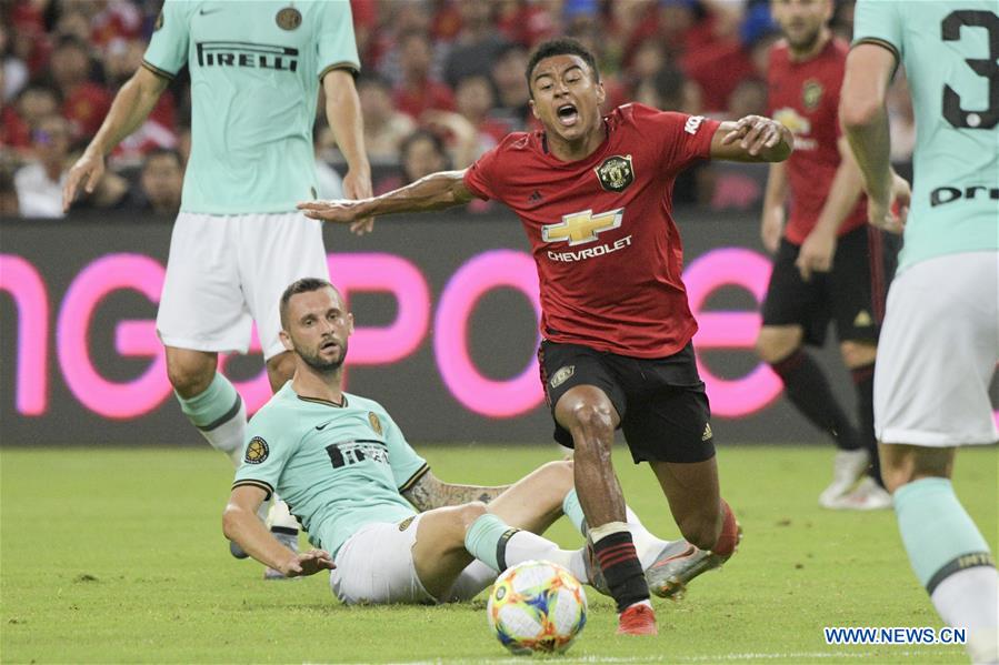 (SP)SINGAPORE-SOCCER-INTERNATIONAL CHAMPIONS CUP-MANCHESTER UNITED VS INTER MILAN