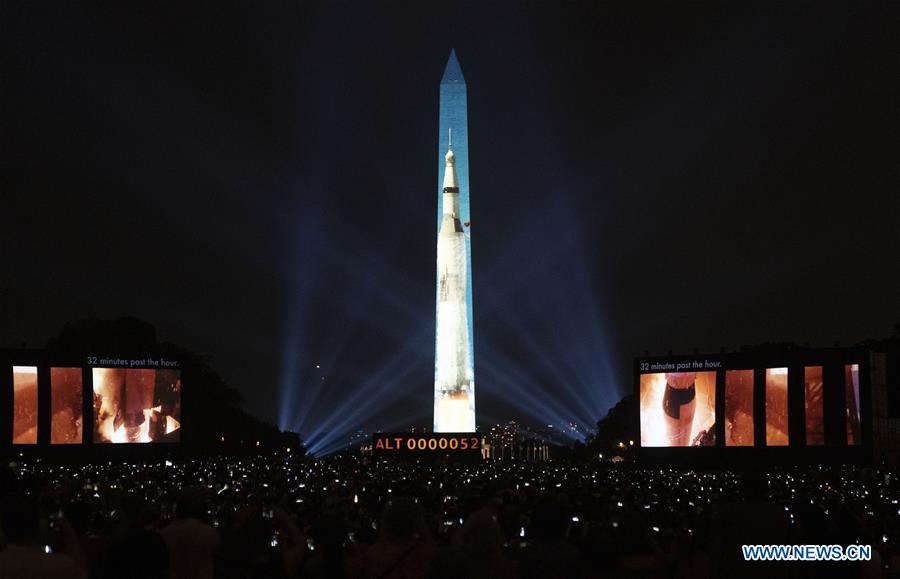 U.S.-WASHINGTON D.C.-APOLLO 11-50TH ANNIVERSARY