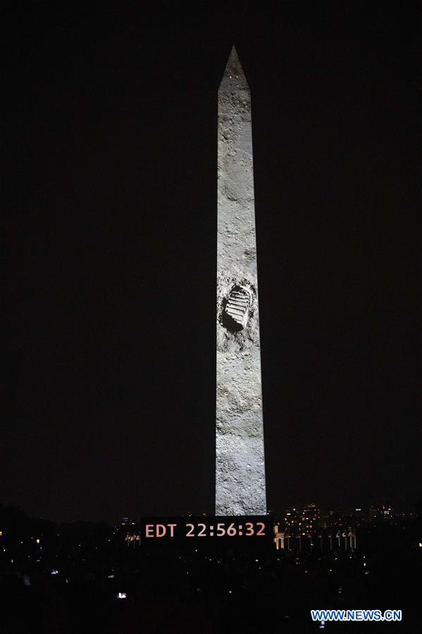 U.S.-WASHINGTON D.C.-APOLLO 11-50TH ANNIVERSARY