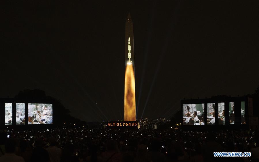 U.S.-WASHINGTON D.C.-APOLLO 11-50TH ANNIVERSARY