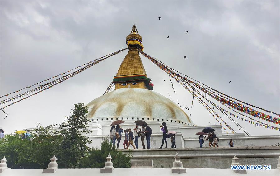 NEPAL-KATHMANDU-BOUDHANATH STUPA