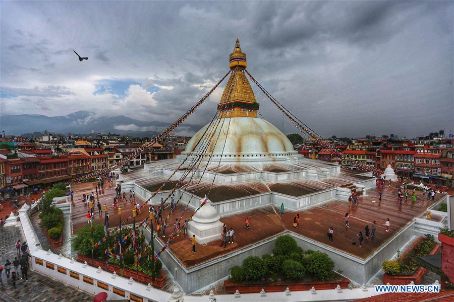 NEPAL-KATHMANDU-BOUDHANATH STUPA