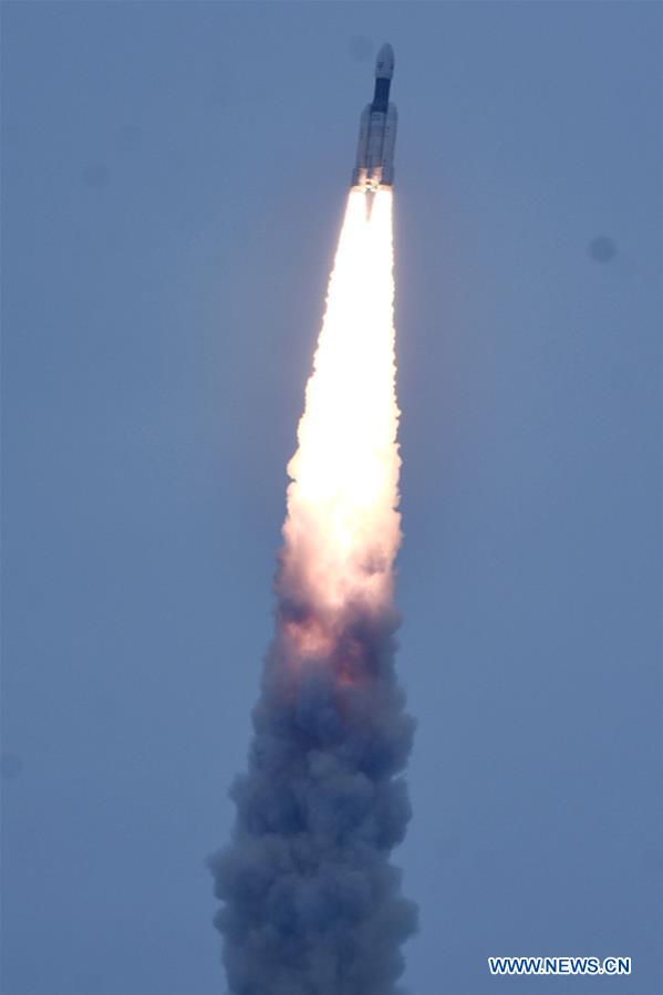 INDIA-SRIHARIKOTA-MOON MISSION-2-LAUNCH