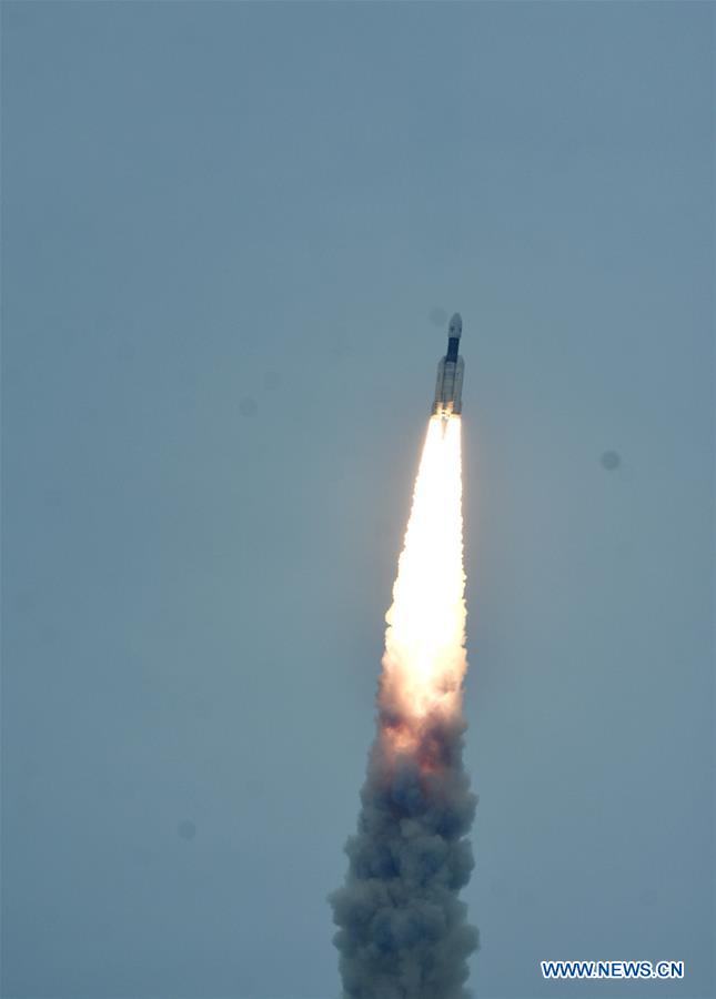 INDIA-SRIHARIKOTA-MOON MISSION-2-LAUNCH