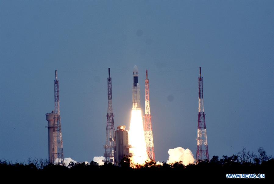 INDIA-SRIHARIKOTA-MOON MISSION-2-LAUNCH