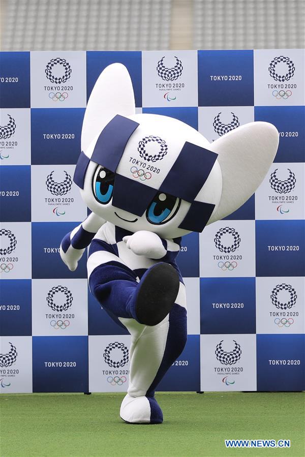 (SP)JAPAN-TOKYO-OLYMPIC-MASCOT ROBOTS