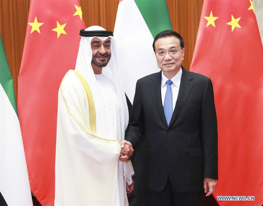 CHINA-BEIJING-LI KEQIANG-CROWN PRINCE OF ABU DHABI-MEETING (CN)