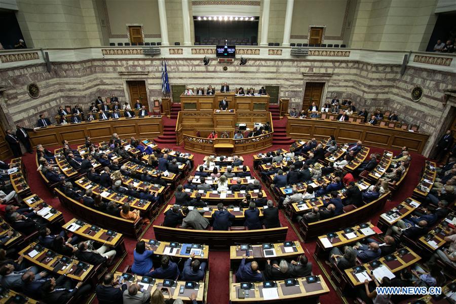 GREECE-ATHENS-NEW GOVERNMENT-CONFIDENCE VOTE