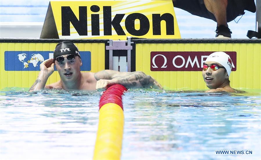 (SP)SOUTH KOREA-GWANGJU-FINA WORLD CHAMPIONSHIPS-SWIMMING-DAY 2