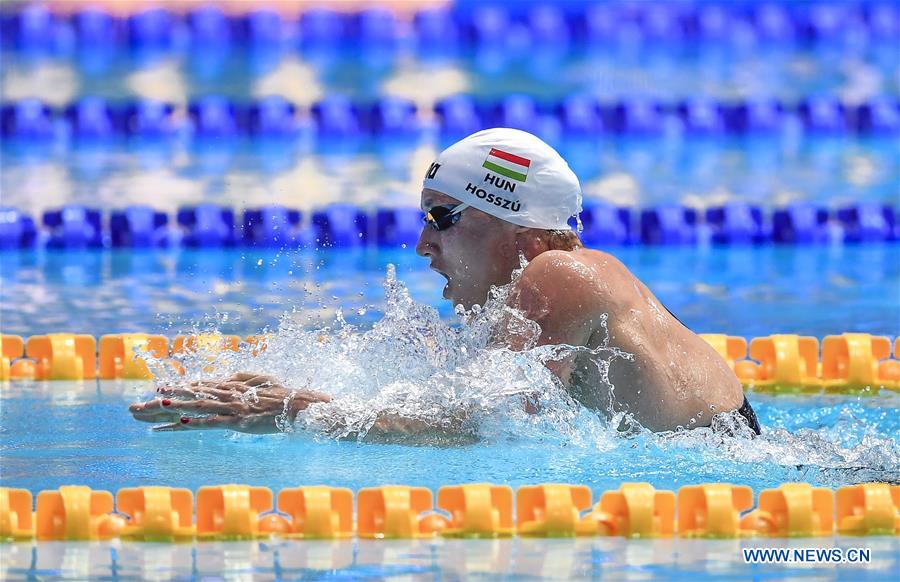 (SP)SOUTH KOREA-GWANGJU-FINA WORLD CHAMPIONSHIPS-SWIMMING-DAY 2