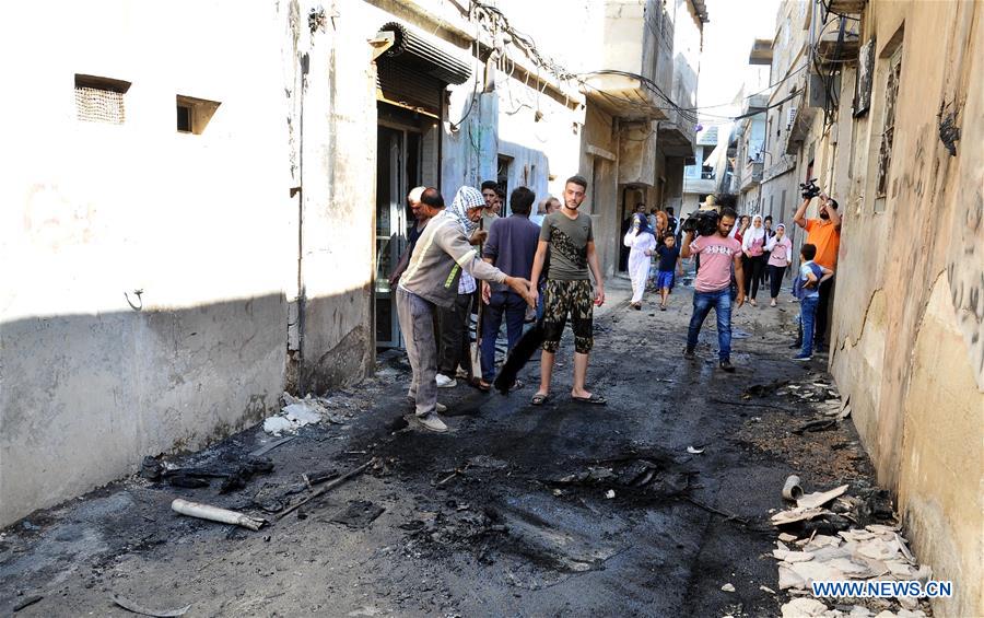 SYRIA-DAMASCUS-BOMB-EXPLOSION