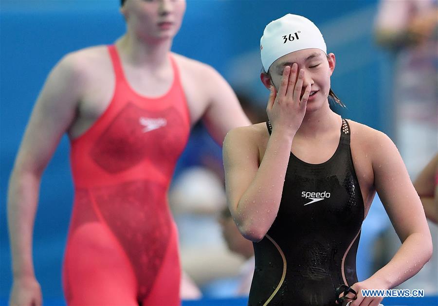 (SP)SOUTH KOREA-GWANGJU-FINA WORLD CHAMPIONSHIPS-SWIMMING-DAY 3
