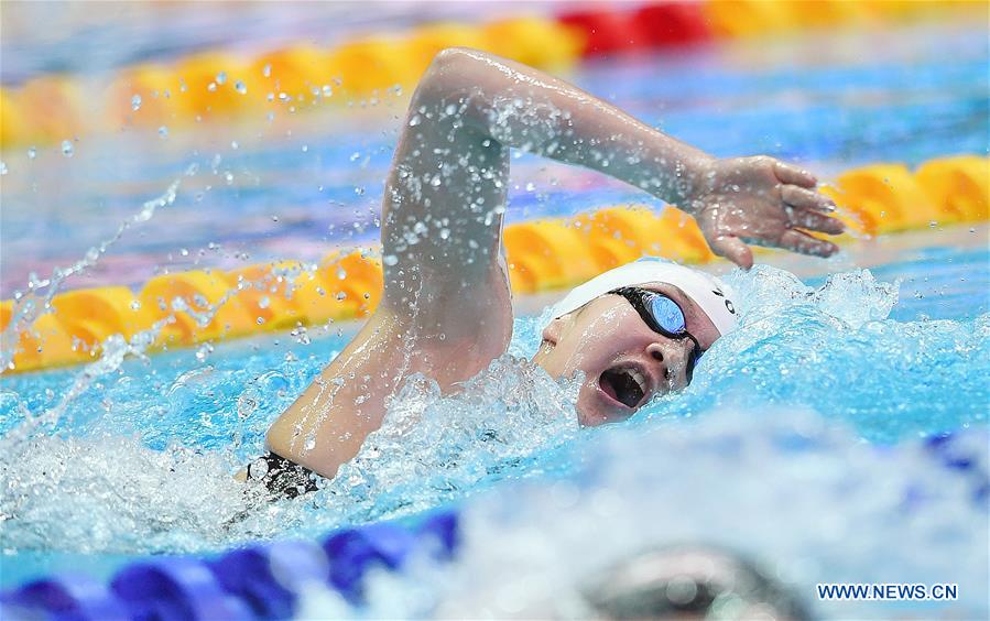 (SP)SOUTH KOREA-GWANGJU-FINA WORLD CHAMPIONSHIPS-SWIMMING-DAY 3