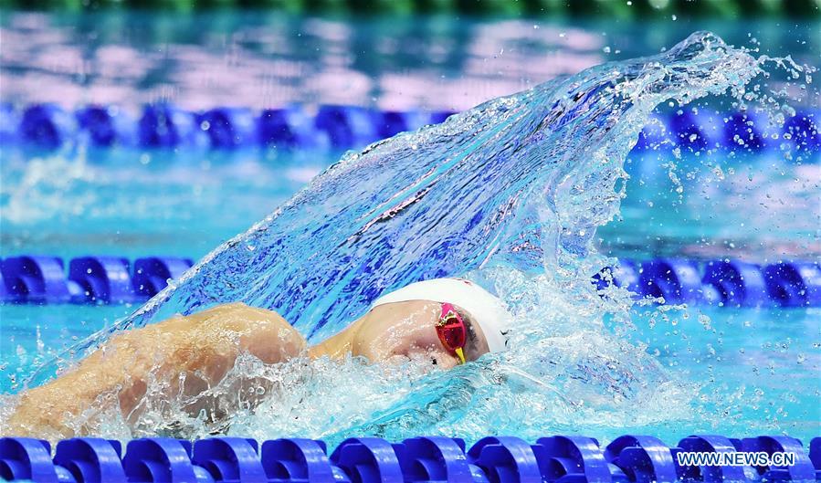 (SP)SOUTH KOREA-GWANGJU-FINA WORLD CHAMPIONSHIPS-SWIMMING-DAY 3