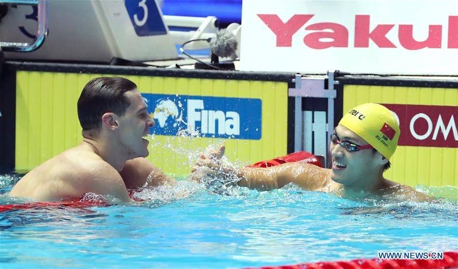 (SP)SOUTH KOREA-GWANGJU-FINA WORLD CHAMPIONSHIPS-SWIMMING-DAY 3