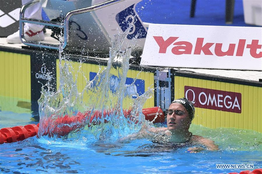 (SP)SOUTH KOREA-GWANGJU-FINA WORLD CHAMPIONSHIPS-SWIMMING-DAY 3