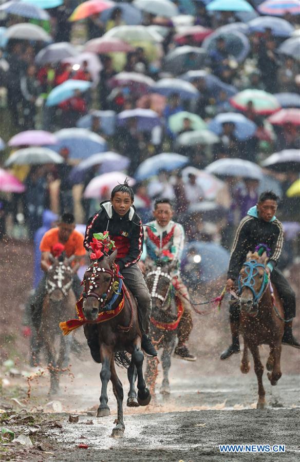 CHINA-SICHUAN-YI ETHNIC GROUP-TORCH FESTIVAL (CN)