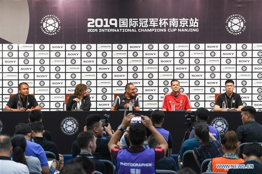 (SP)CHINA-NANJING-SOCCER-INTERNATIONAL CHAMPIONS CUP