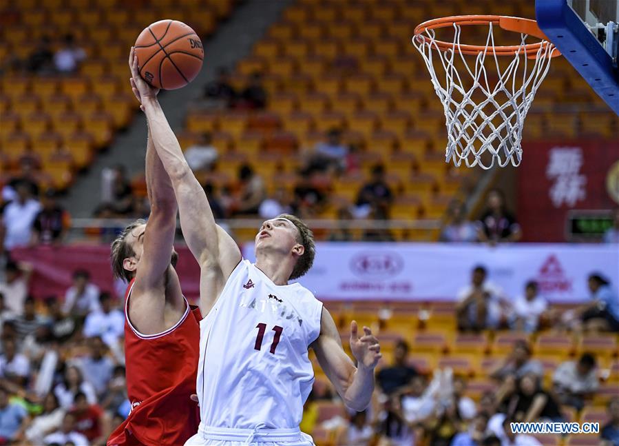 (SP)CHINA-SHENZHEN-STANKOVIC CONTINENTAL CUP 2019-CROATIA VS LATVIA