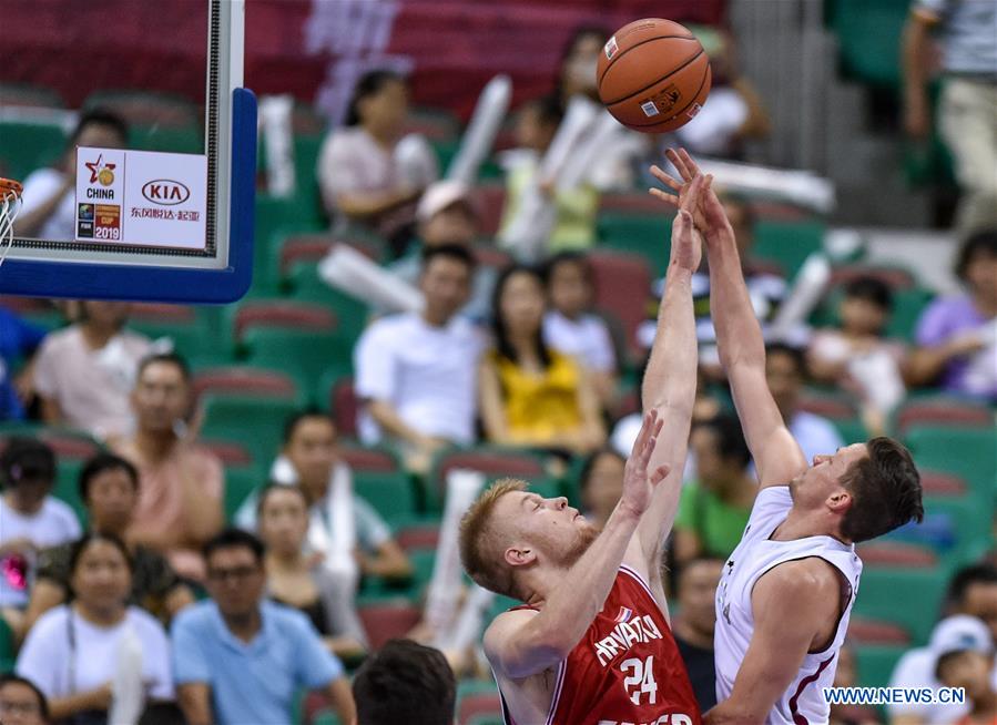 (SP)CHINA-SHENZHEN-STANKOVIC CONTINENTAL CUP 2019-CROATIA VS LATVIA