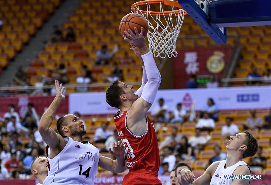 (SP)CHINA-SHENZHEN-STANKOVIC CONTINENTAL CUP 2019-CROATIA VS LATVIA