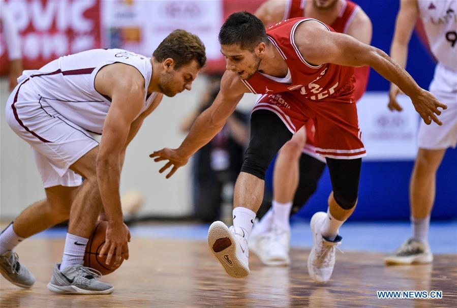 (SP)CHINA-SHENZHEN-STANKOVIC CONTINENTAL CUP 2019-CROATIA VS LATVIA