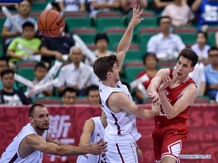 (SP)CHINA-SHENZHEN-STANKOVIC CONTINENTAL CUP 2019-CROATIA VS LATVIA