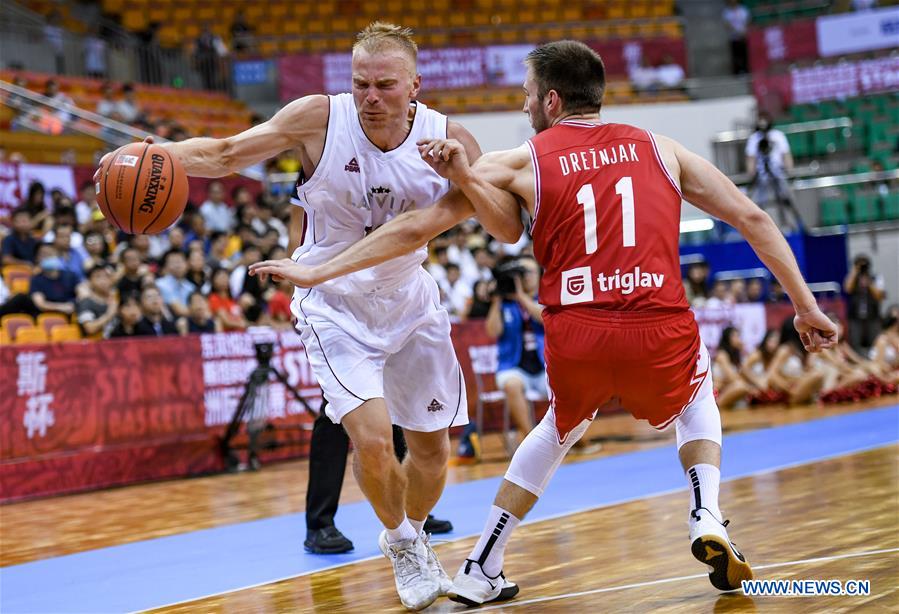 (SP)CHINA-SHENZHEN-STANKOVIC CONTINENTAL CUP 2019-CROATIA VS LATVIA