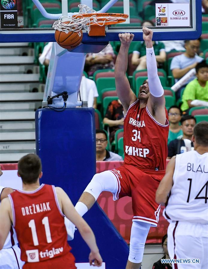 (SP)CHINA-SHENZHEN-STANKOVIC CONTINENTAL CUP 2019-CROATIA VS LATVIA
