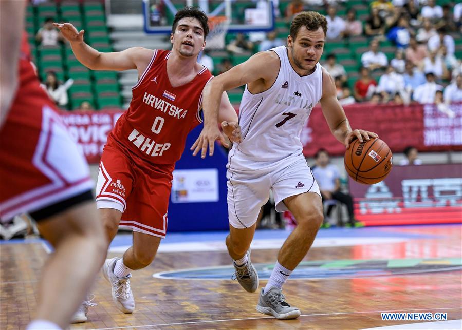 (SP)CHINA-SHENZHEN-STANKOVIC CONTINENTAL CUP 2019-CROATIA VS LATVIA