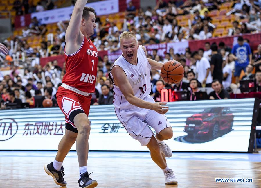 (SP)CHINA-SHENZHEN-STANKOVIC CONTINENTAL CUP 2019-CROATIA VS LATVIA