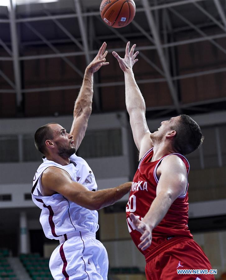 (SP)CHINA-SHENZHEN-STANKOVIC CONTINENTAL CUP 2019-CROATIA VS LATVIA