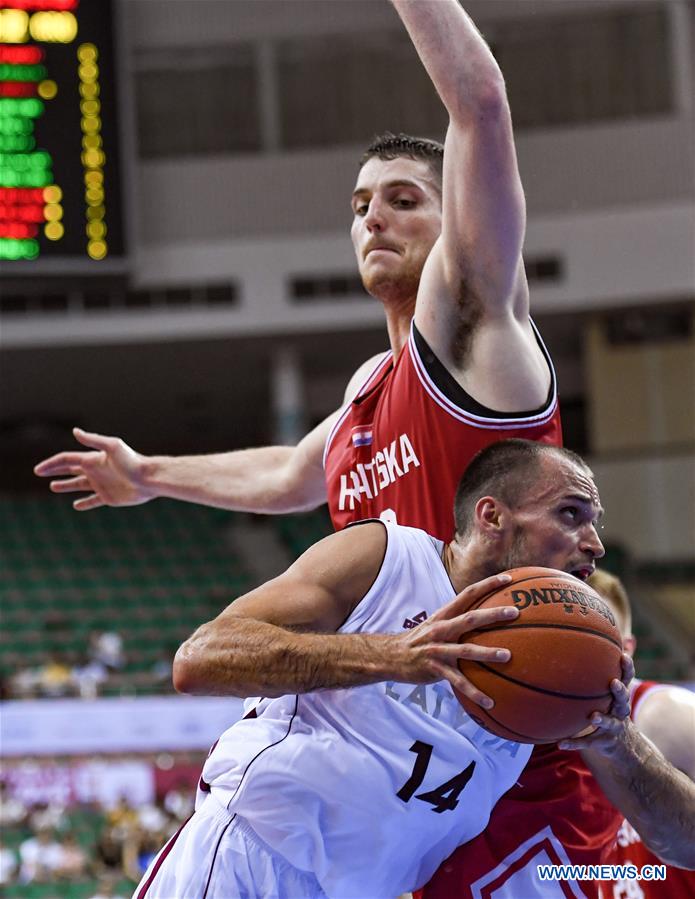 (SP)CHINA-SHENZHEN-STANKOVIC CONTINENTAL CUP 2019-CROATIA VS LATVIA