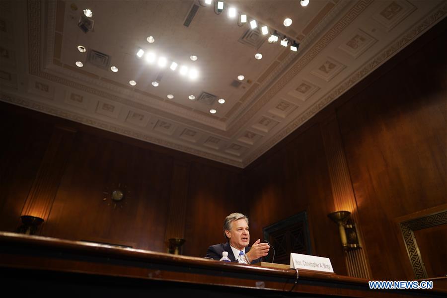 U.S.-WASHINGTON D.C.-FBI-WRAY-HEARING