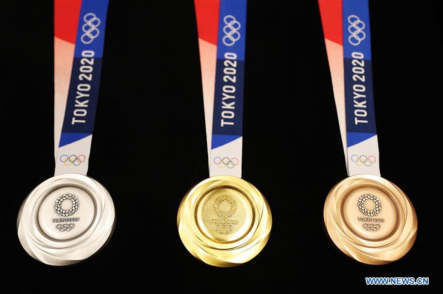 (SP)JAPAN-TOKYO-OLYMPIC MEDALS