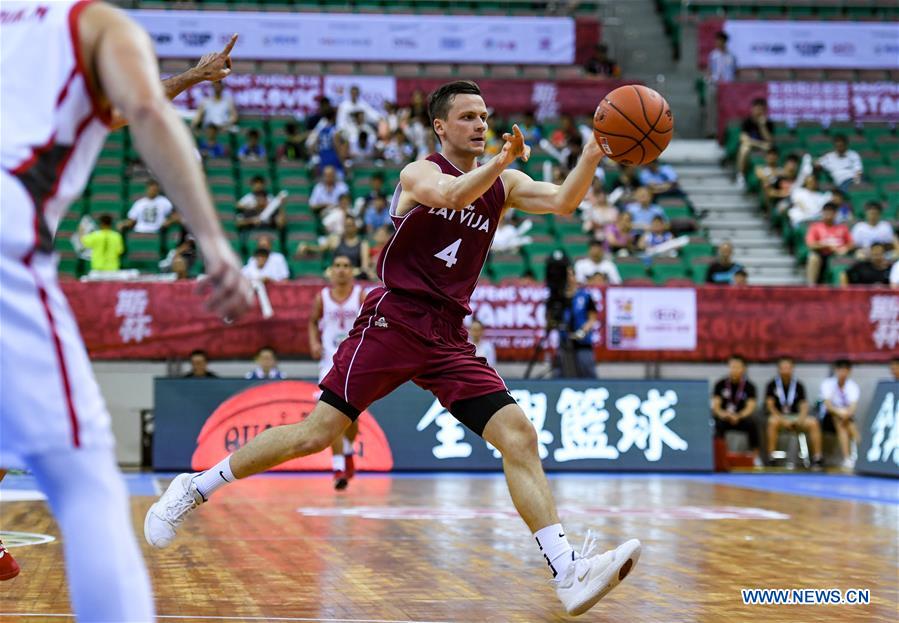 (SP)CHINA-SHENZHEN-STANKOVIC CONTINENTAL CUP 2019-TUNISIA VS LATVIA
