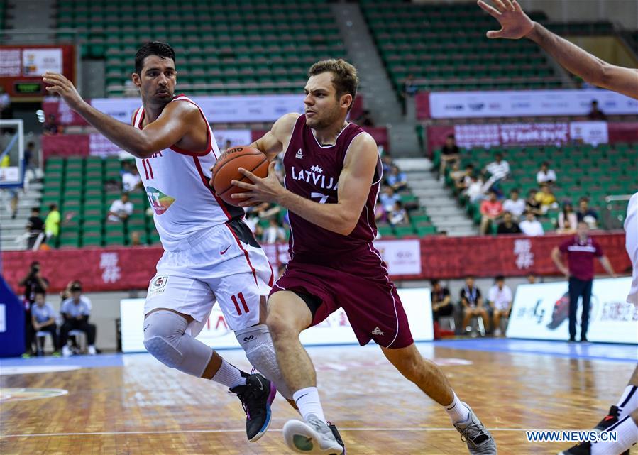 (SP)CHINA-SHENZHEN-STANKOVIC CONTINENTAL CUP 2019-TUNISIA VS LATVIA