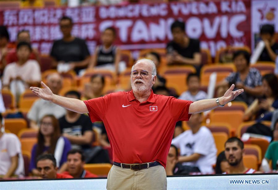 (SP)CHINA-SHENZHEN-STANKOVIC CONTINENTAL CUP 2019-TUNISIA VS LATVIA