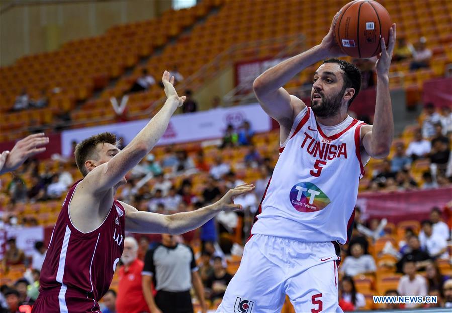 (SP)CHINA-SHENZHEN-STANKOVIC CONTINENTAL CUP 2019-TUNISIA VS LATVIA