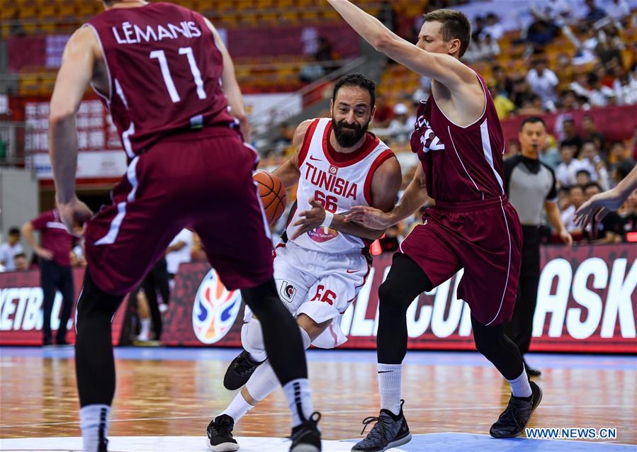 (SP)CHINA-SHENZHEN-STANKOVIC CONTINENTAL CUP 2019-TUNISIA VS LATVIA