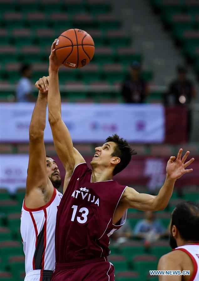 (SP)CHINA-SHENZHEN-STANKOVIC CONTINENTAL CUP 2019-TUNISIA VS LATVIA