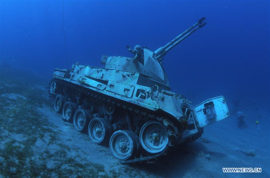  JORDAN-AQABA-RED SEA-UNDERWATER MUSEUM