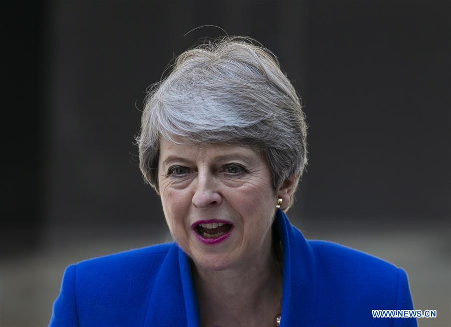 BRITAIN-LONDON-THERESA MAY-10 DOWNING STREET